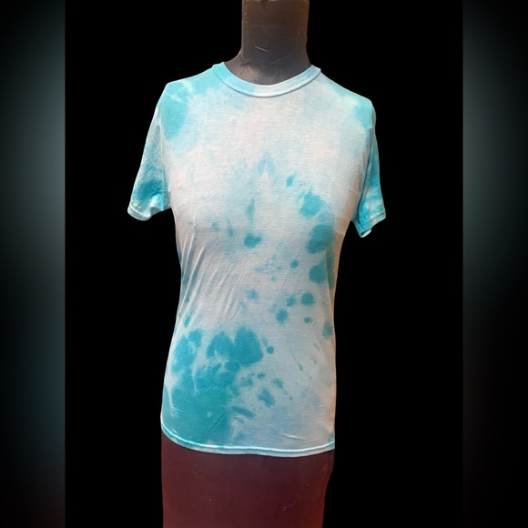 Blue Tie-Dye T-Shirt - Picture 1 of 10